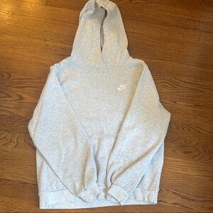 Nike Light Gray Pullover Hoodie